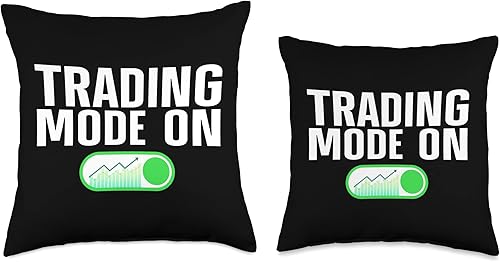 Miniatura 3 de Funny Stock Trading Gift Stock Trader Accessories Cool Trading Art - Cojín para hombre y mujer, 18 x 18 pulgadas, multicolor
