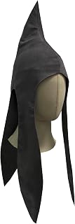 Medieval Coif Cap Thrace Warrior Hood Cowl with Ear Flaps Halloween Cosplay Arming Cap Costume Accessories