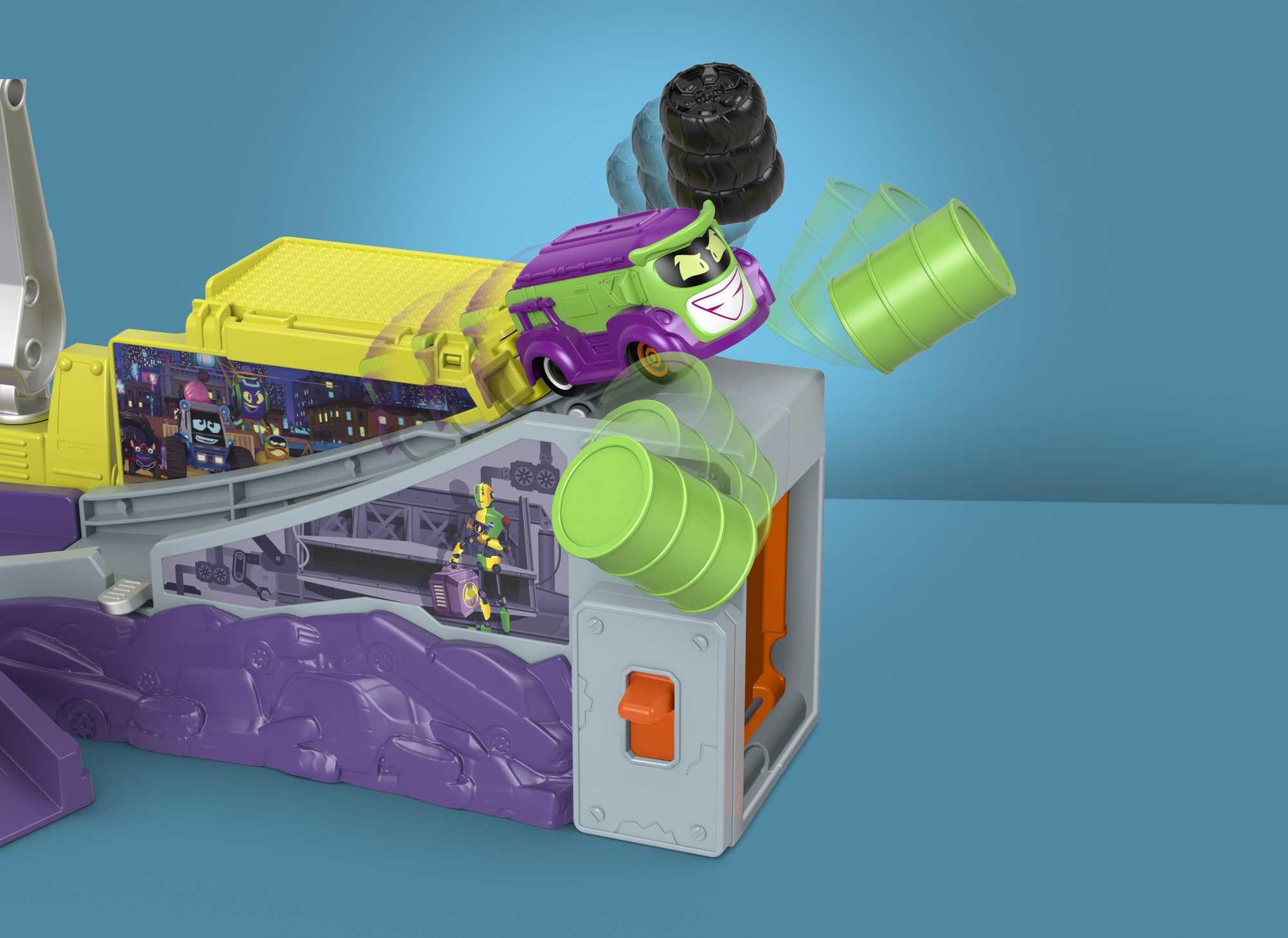 萬代屋【DKW 1000 リムジン 薄いグレー】ブリキtin toy car箱無 Amazon.com: Fisher-Price DC Batwheels Toy Car Playset, Legion of