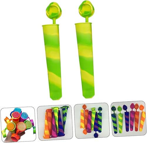 Miniatura 8 de Zerodeko 10 Pcs Popsicle Mold Popsicle Making Silicone Molds Popsicle Maker Molds Mini Cakes Molde De Para Chocolate Ice Cream Mold Chocolate