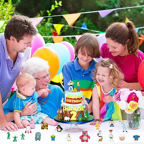Rdsetu STORY36 36Pcs Story Toy Cake Toppers, Story Action Figures Cupcake Toppers For Kids, Collectible Mini Figurines For Birthday Party Favor Decorations thumb #5