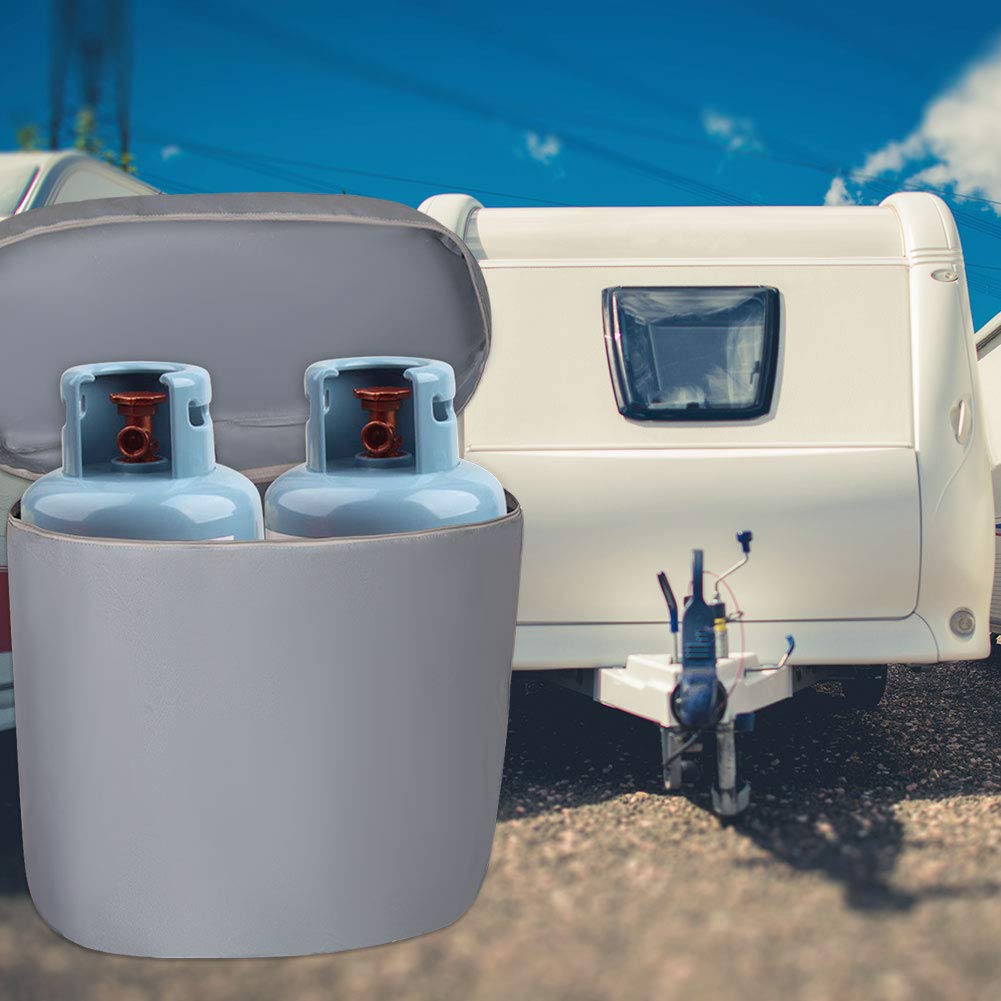 Buy Propane Tank Cover,Camper Double 20LB/30LB/40LB Propane Tank Cover