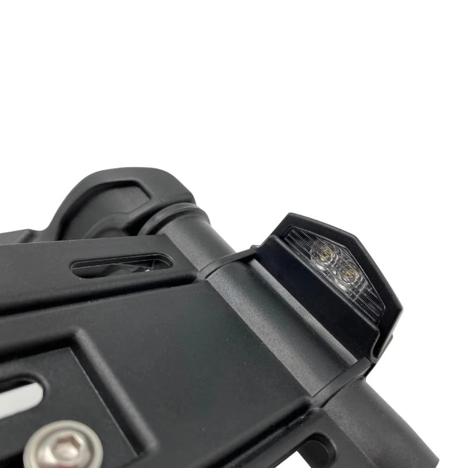 portatarga Moto Portatarga Posteriore Nero Adatto Compatibile con Indian, Scout, Rogue, Twenty Sixty Sport Chief, Bobber Dark Horse Con Luce Targa A LED