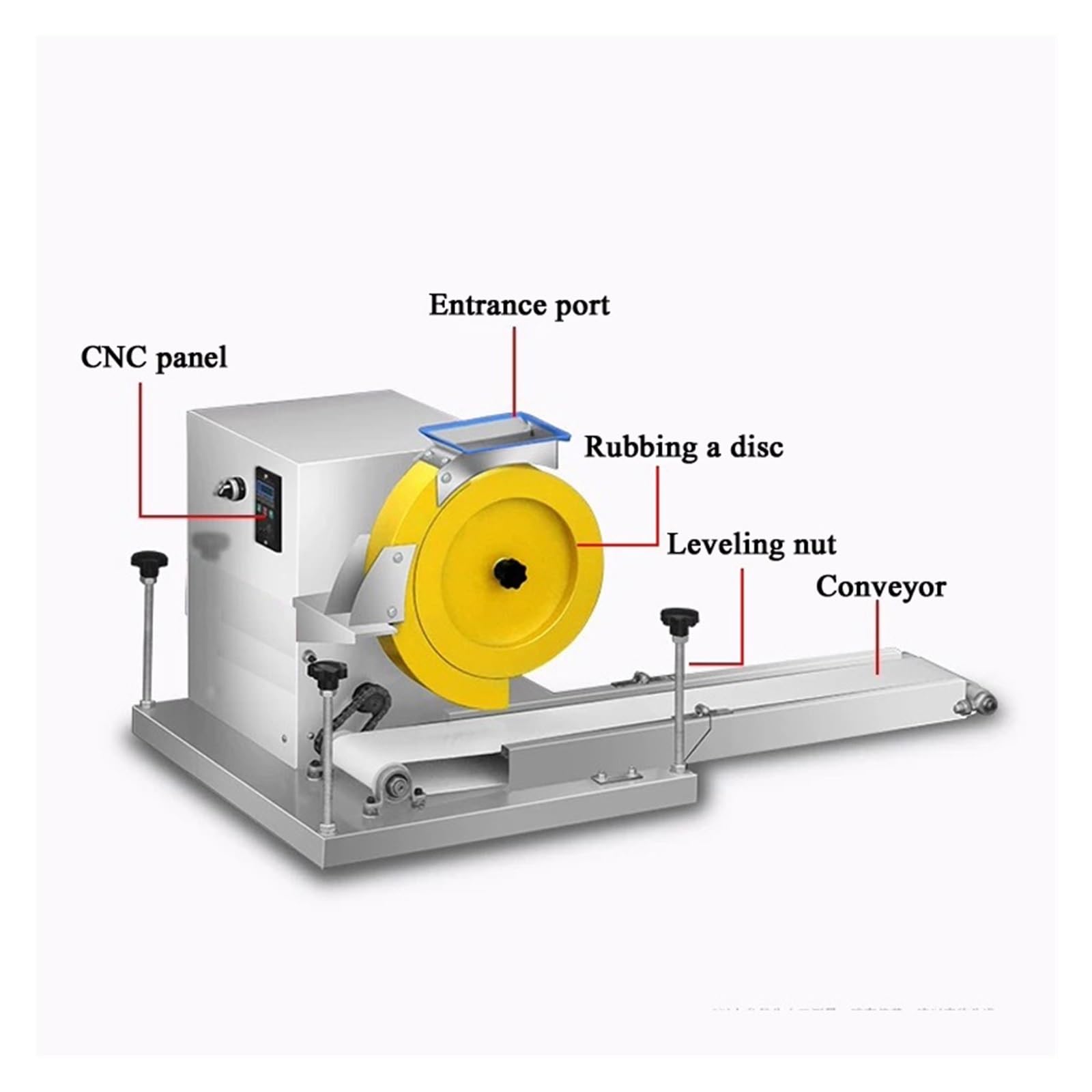 Macchina For La Produzione Di Palline Di Pasta Rotonde Di Piccole Dimensioni, Divisore Di Pasta Arrotondatore Regolabile, Macchina For La Produzione Di Palline Di Pane Da Forno