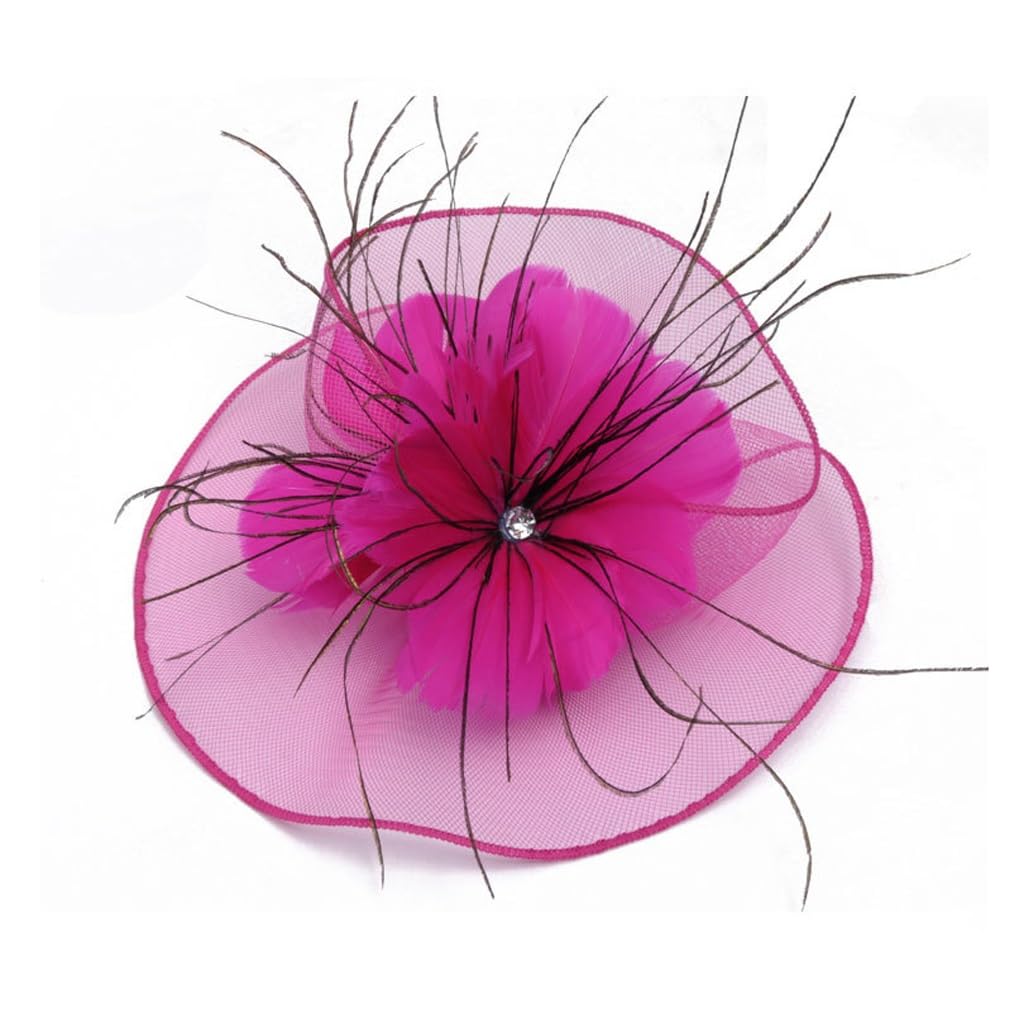 Chapeau haut de forme en gaze pour coiffure de mariée intacte en banquet