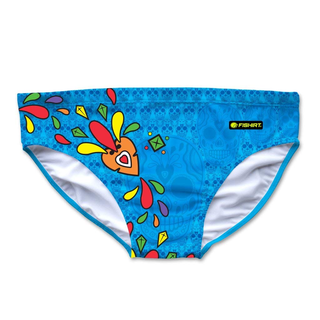 Fishirt Costume da Bagno Bambino Modello Slip Junior Muertos