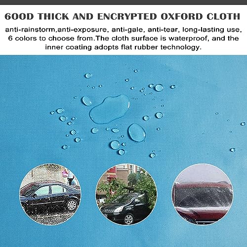 Tenda per auto completamente automatica, design telescopico pieghevole in acciaio inox, protezione solare e antipioggia, per parcheggio all'aperto e campeggio
