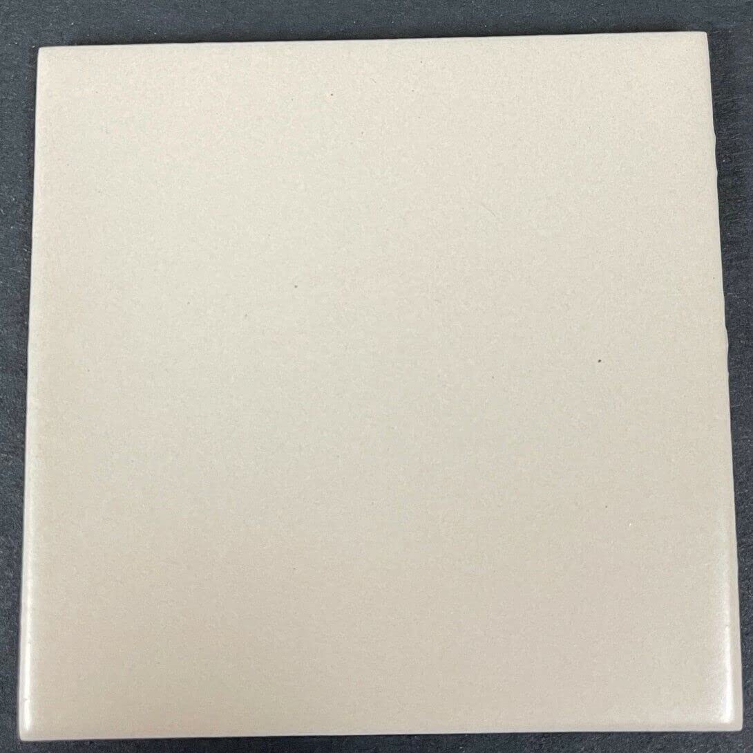 4x4 Tile White Limestone Matte Vintage Mosaic Ceramic 619-454 (1 Piece)