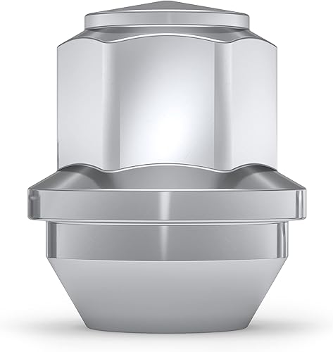 White Knight WN303L07-20AM Chrome M12 x 150 Factory Style OEM Bulge Acorn Lut Nut para Ford paquete de 20