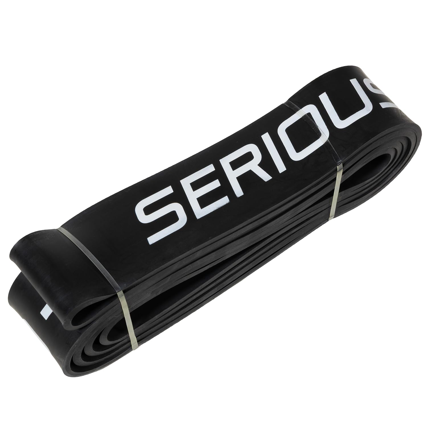 Serious Steel Fitness 41" Non-Latex/Latex Free Assisted Pull-Up Bands and Resistance Bands (#4 Black 20-170 lbs)