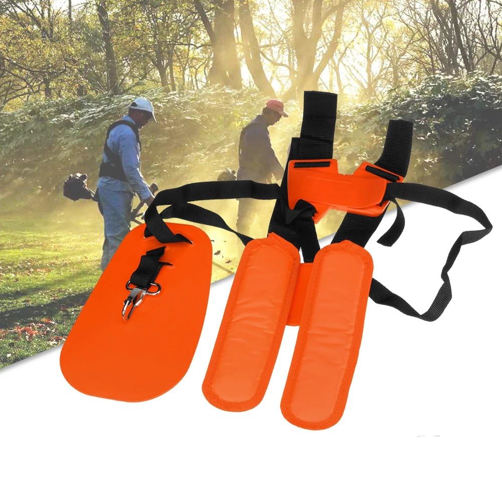 Doble Hombro Harness Strap para Lawn Mower Replación Accesorio Equipo de energía Exterior(1pcs)