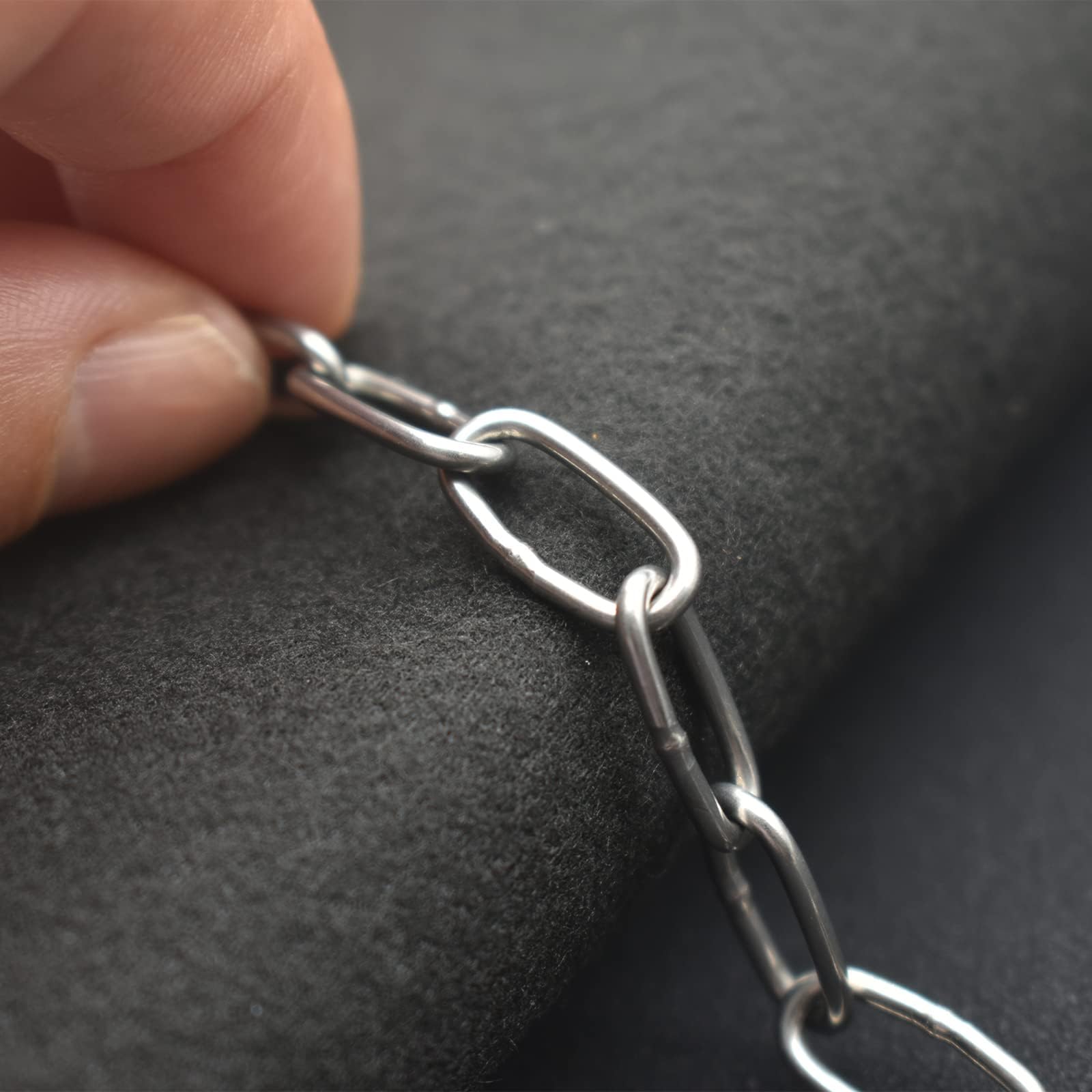 Stainless Steel Safety Chains - 20" Long, 2 Pack -2