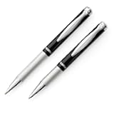 Zebra Telescopic Ballpoint Pen Black & Silver Barrel 10110 (1 dozen)