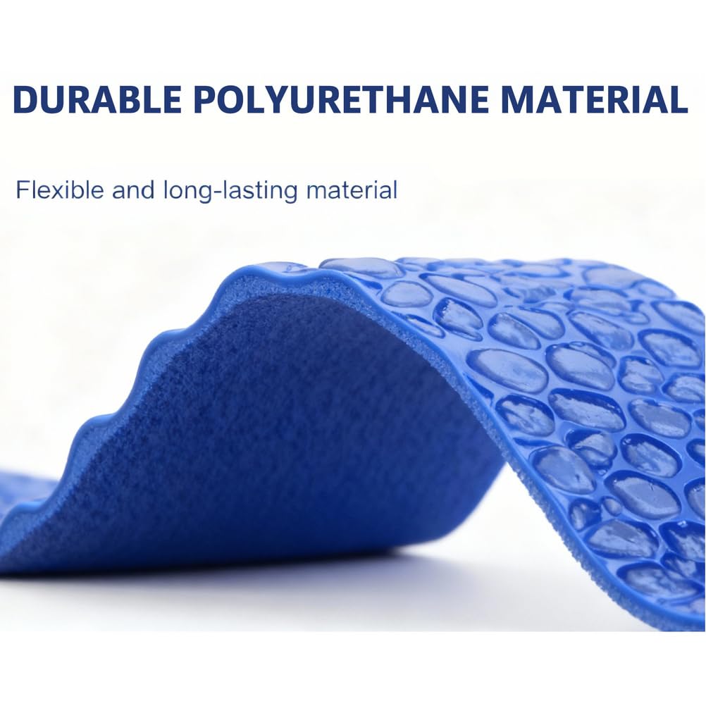 Stampo Riutilizzabile per Calcestruzzo, Stampo per Calcestruzzo con Texture Artistica A Effetto Ciottoli, per Imprimere Motivi su Patii, Vialetti, Muri E Pavimenti