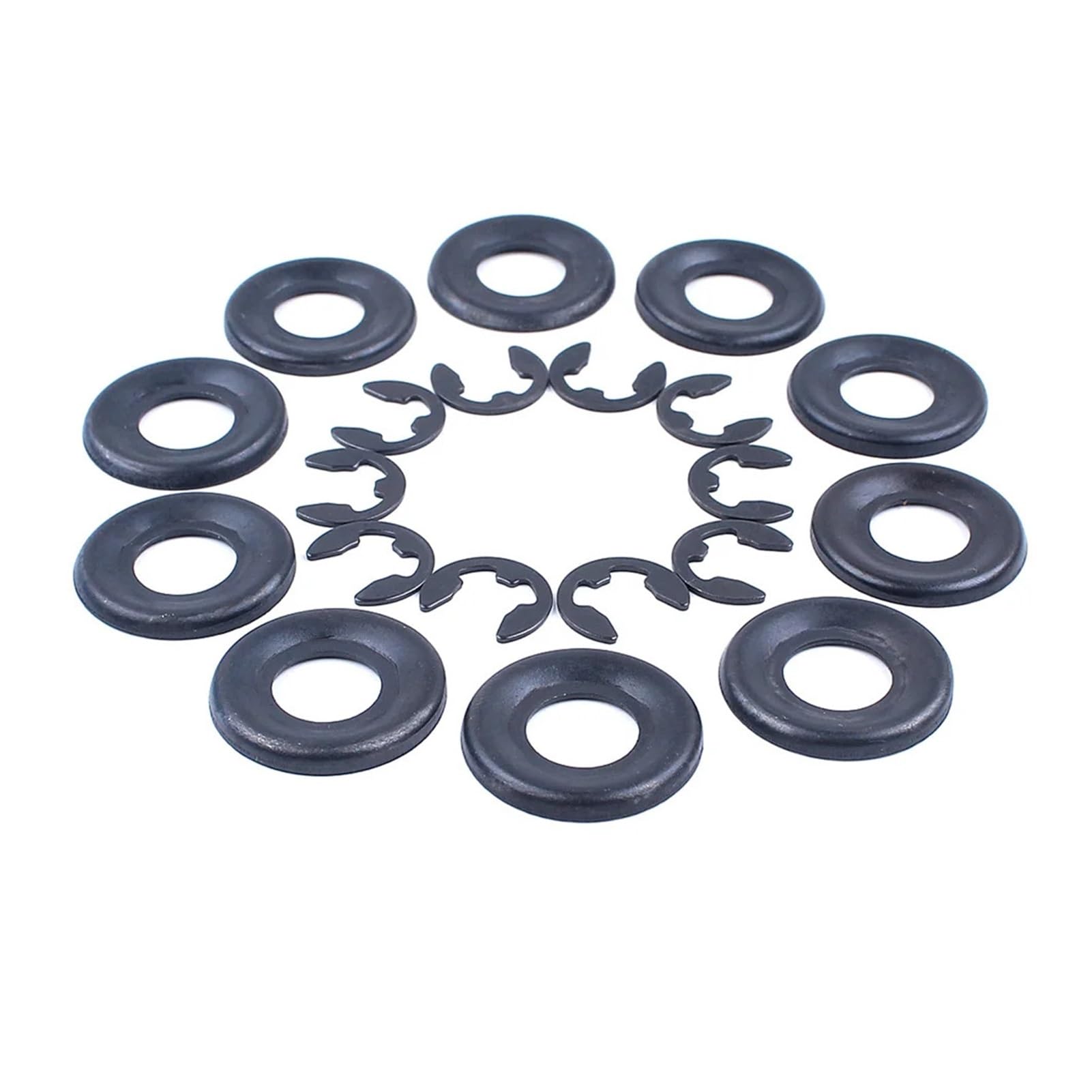 10Set Clutch Washer E-Clip for 362 365 371 372 385 390 570 575 576 Xp Chainsaws