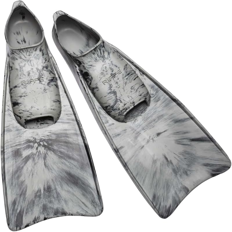 Riffe Kicks Rubber Swim Fins, 43/44 (10-11)