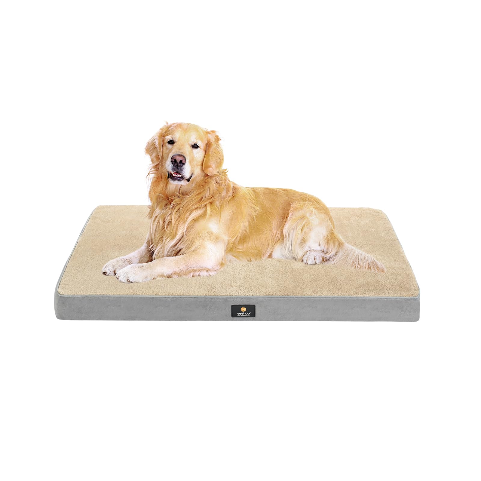 Veehoo Dog Bed for Large Dogs Orthopedic Dog Bed with Removable
