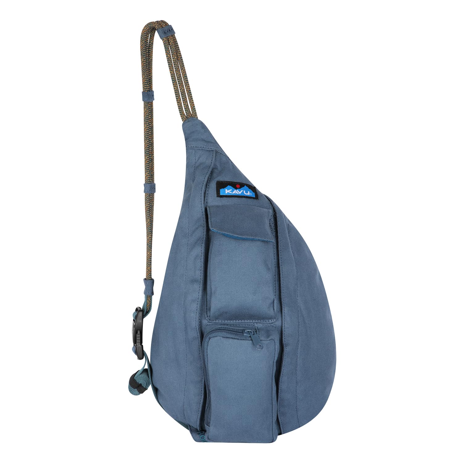 KAVU Mini Rope Bag, Cotton Canvas Crossbody Sling for Travel