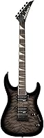 Vista 2 de Jackson JS Series Dinky JS20 DKQ 2PT Transparent Black Burst Paquete con cable, afinador, correa, púas y DVD de guitarra Austin Bazaar