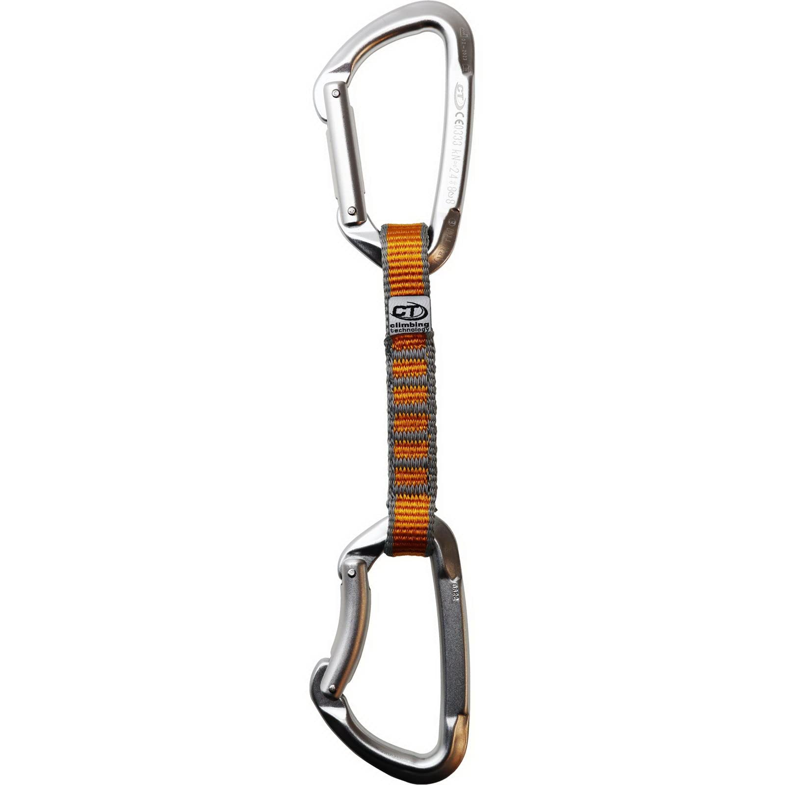 Rinvio Da Arrampicata Basic 12cm | Con Moschettoni Aludesign | Per Lavorare I Tiri - Foto 6