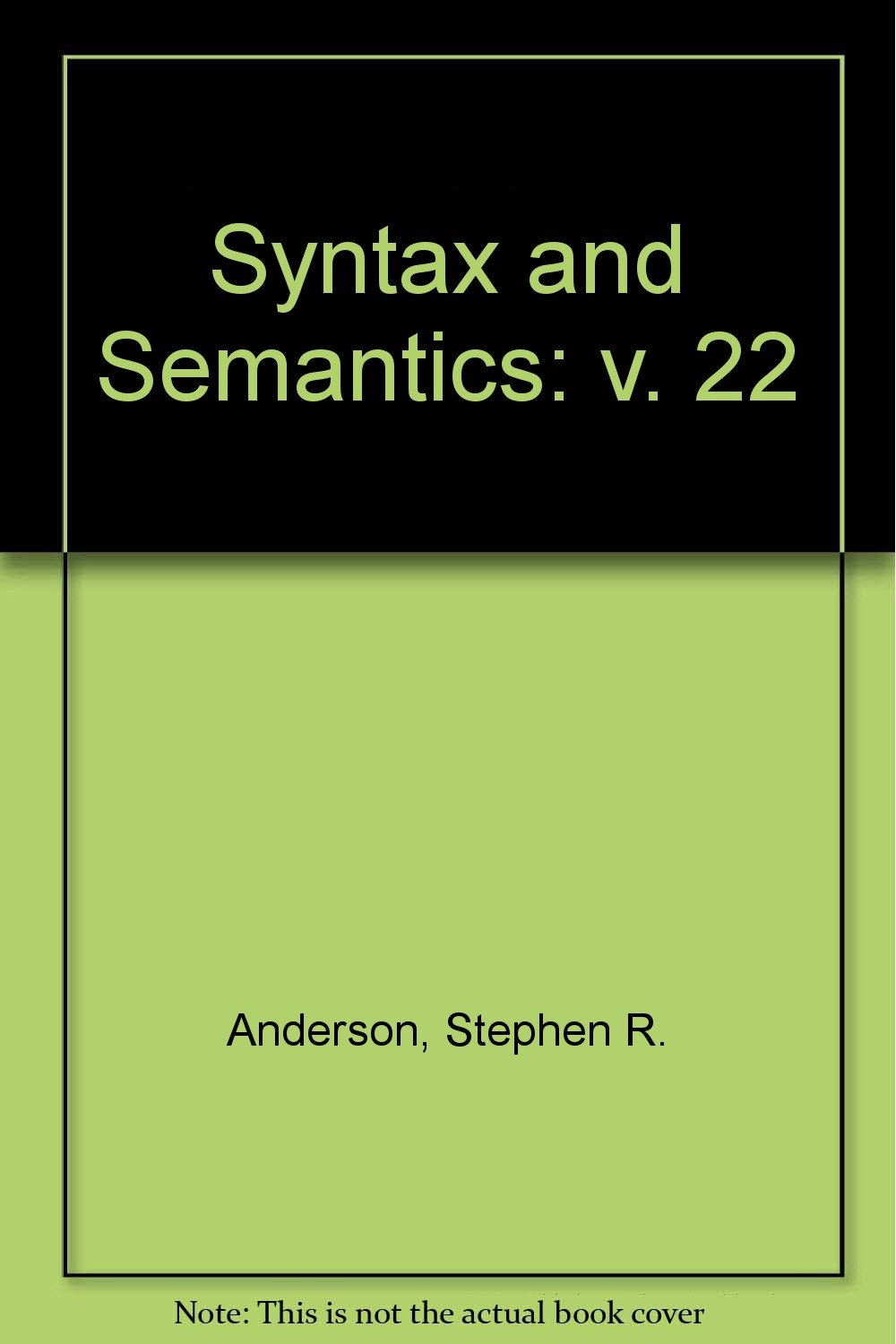 Buy Syntax and Semantics: Structure and Case Marking in Japanese: v. 22 — BookShops.in