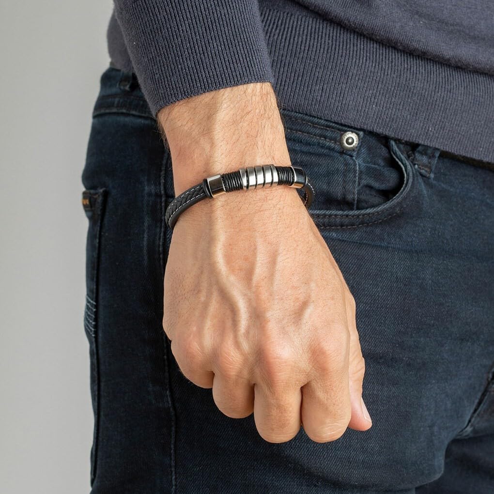 Image secondaire de Lotus Style LS2056-2/1 Men Basic Bracelet en cuir pour homme