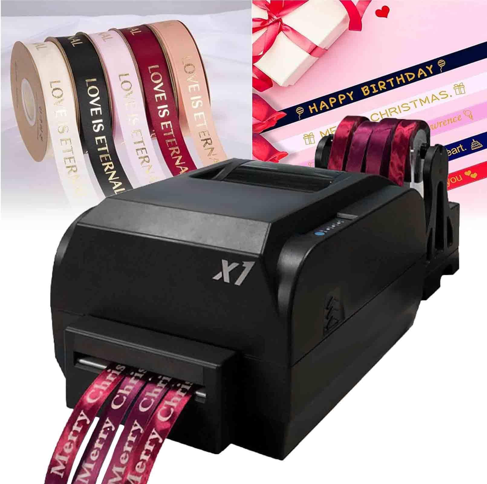 String Printer Ribbon Printer Digital Satin – DIY Printer For Text, Logos & Patterns ...