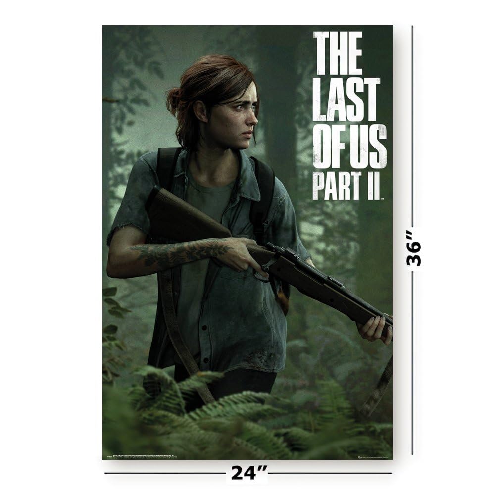 希少★THE LAST OF US PART II 販促用ポスター B2サイズG Poster - The Last of Us Part II Video Game Poster Survival