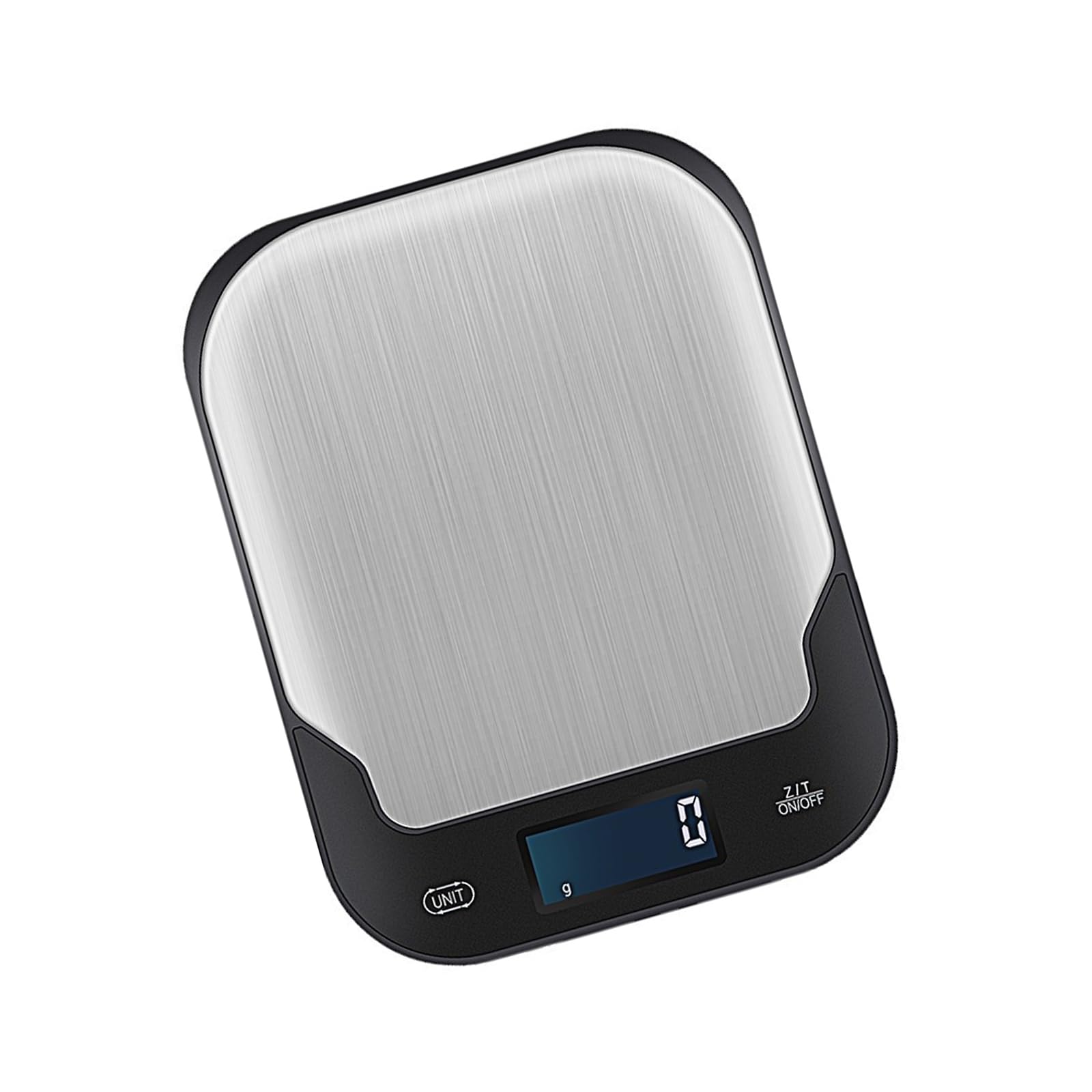 Very Thin Portable Digital Kitchen Scale with High Accuracy Measurement for Cooking Baking & Multifunctional Use Rustproof Steel Electronic Scale