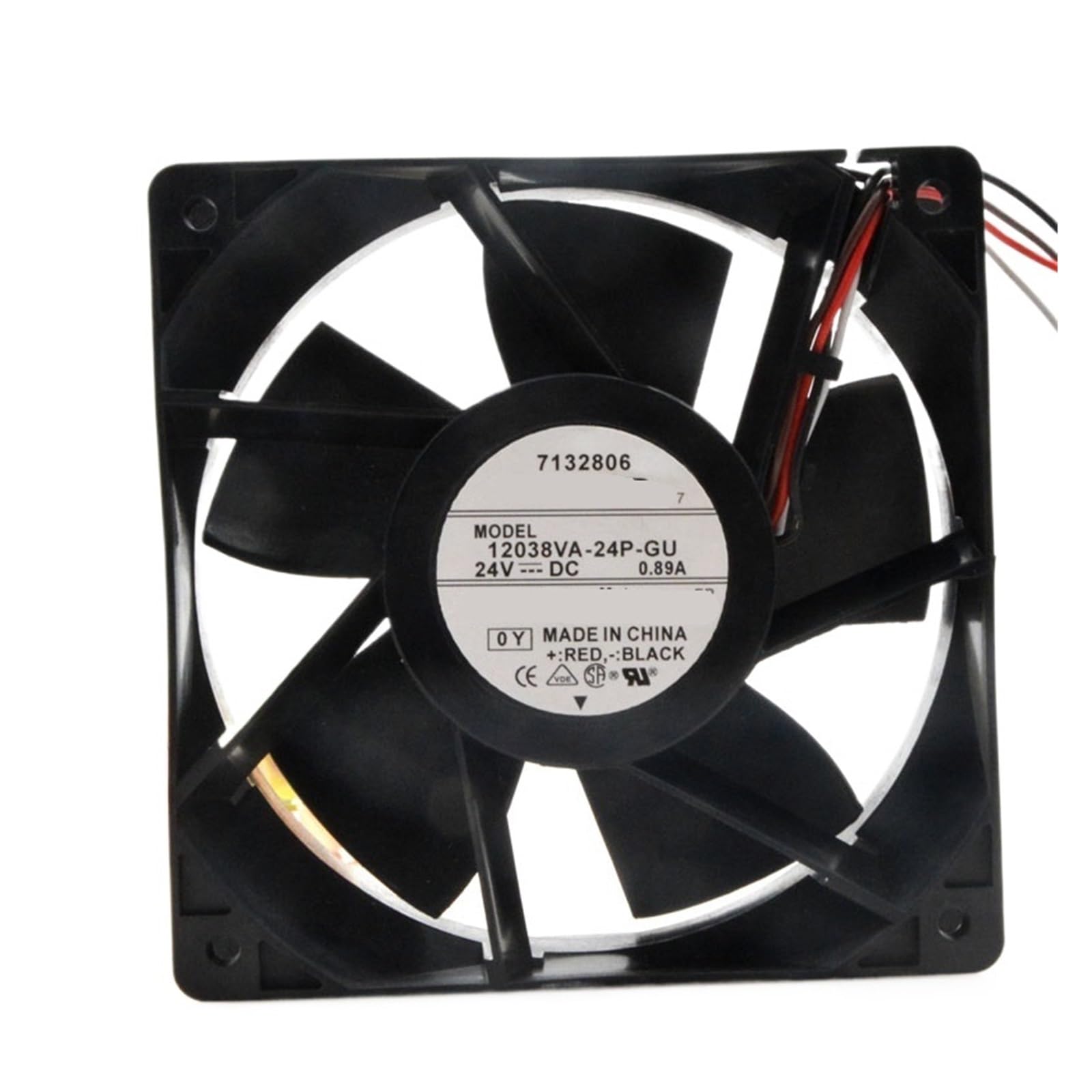 GJEXXPTST 120mm 12cm 24V Cooling Fan 12038VA-24P 12038 120X120X38mm DC 0.89A Server