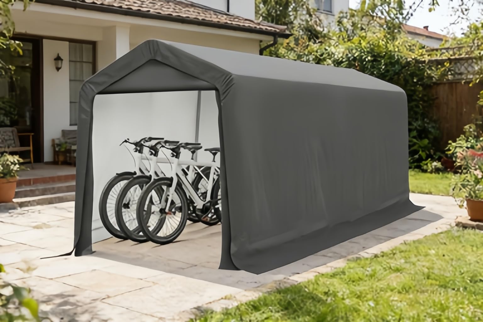Amazon.co.jp: TUIYIDUO バイクガレージ サイクルハウス 自転車テント