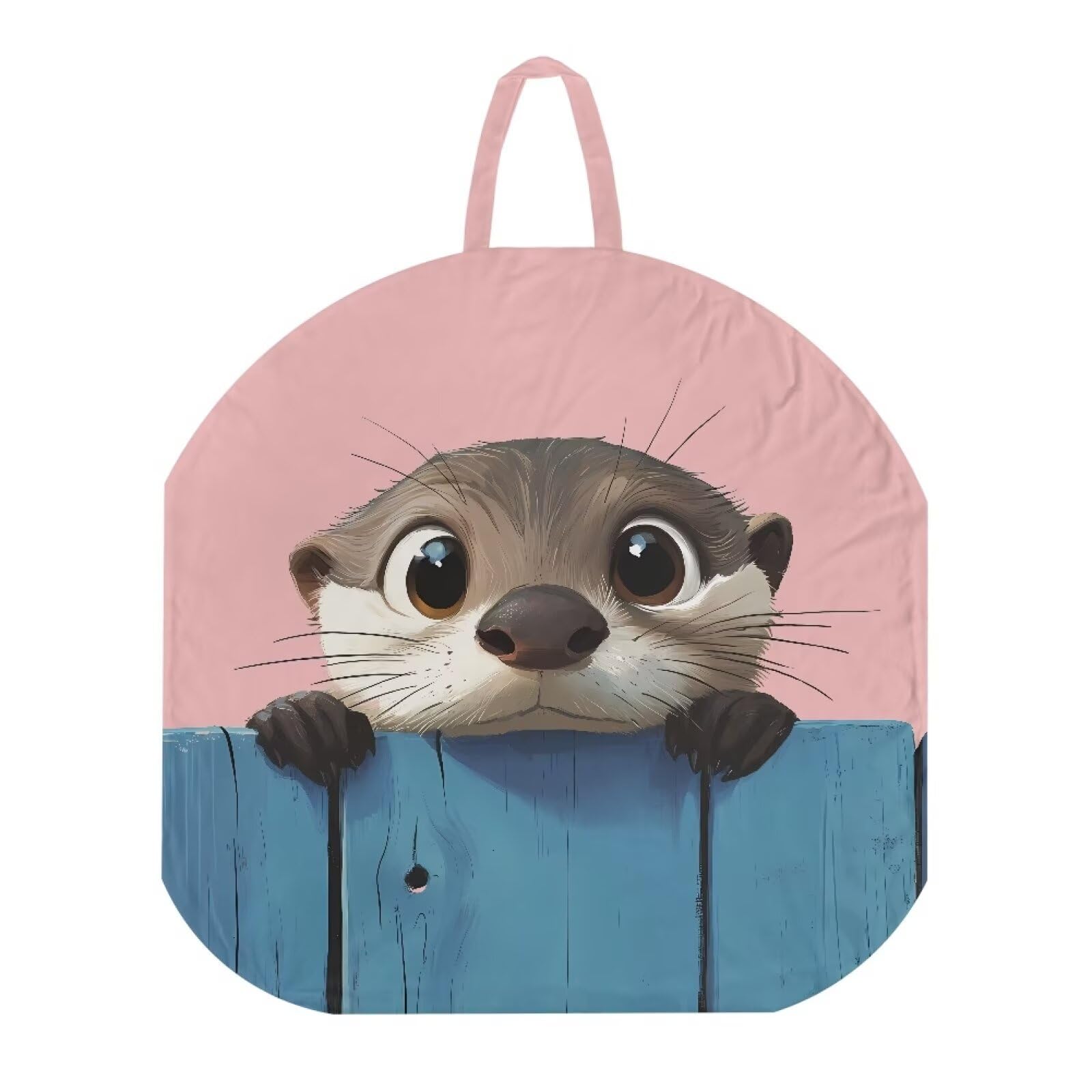 Sellikakes Cute Sloth Baby Lounger Replacement Covers for Boys Girls, Soft Lounger Pillow Cover Removable Baby Lounger Cover Reversible Slipcover for Infant Baby Boys Girls