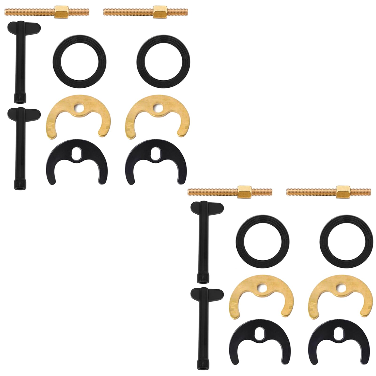 20 piezas de accesorios de reparación de grifo, llave M10 monobloc, kit de fijación de grifo monobloc, soporte de cocina, piezas de reparación de fregadero para cocina, baño, lavabo