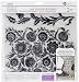 Prima Marketing Iron Orchid Designs Decor Clear Stamps -OdeToPereBoulard, 12" x 12"