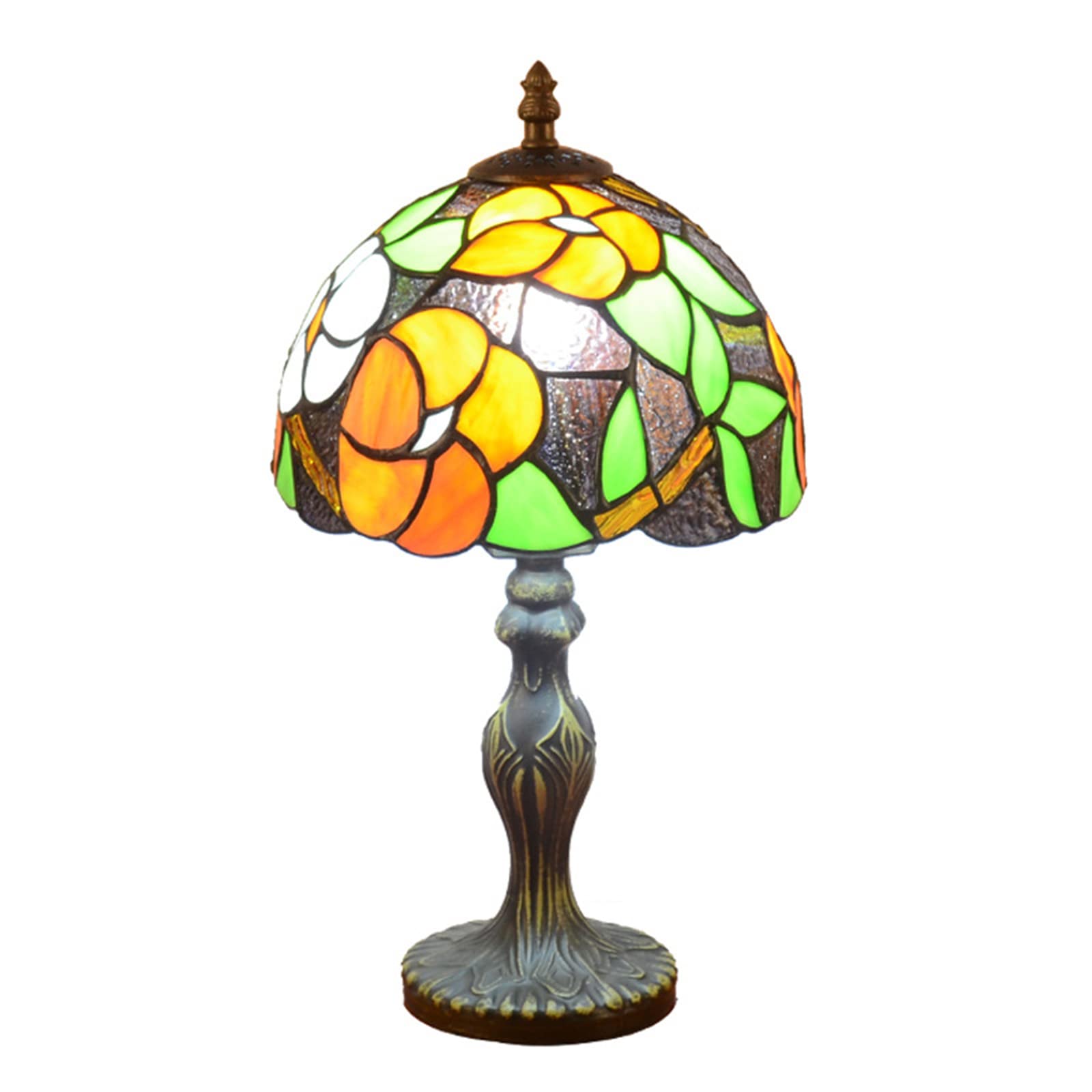 8 Cal Szeroki, RęCznie Robiony Klosz Do Lampy WitrażOwej, Lampa StołOwa, E27 Europejska Lampa Biurkowa W Stylu Retro Tiffany, Lampy W Stylu Art Deco Do Salonu