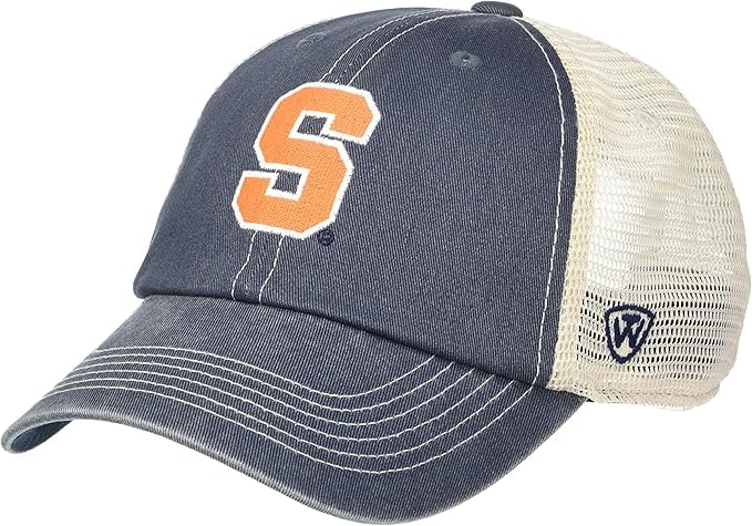 Pro Sport Brand Syracuse Adjustable Hats (US Alpha One Size Syracuse Vintage)