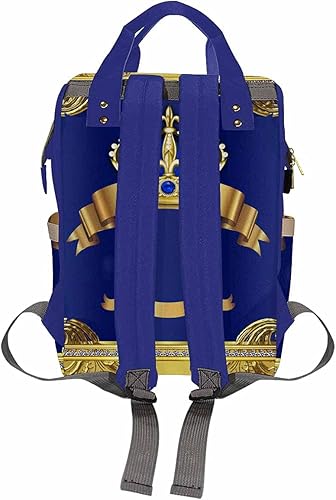 Miniatura 10 de Newcos Bolsa de pañales personalizada para lactancia, bolsa de pañales para bebé, mochila de viaje casual para mamá, 0317-3, Mochilas Daypack