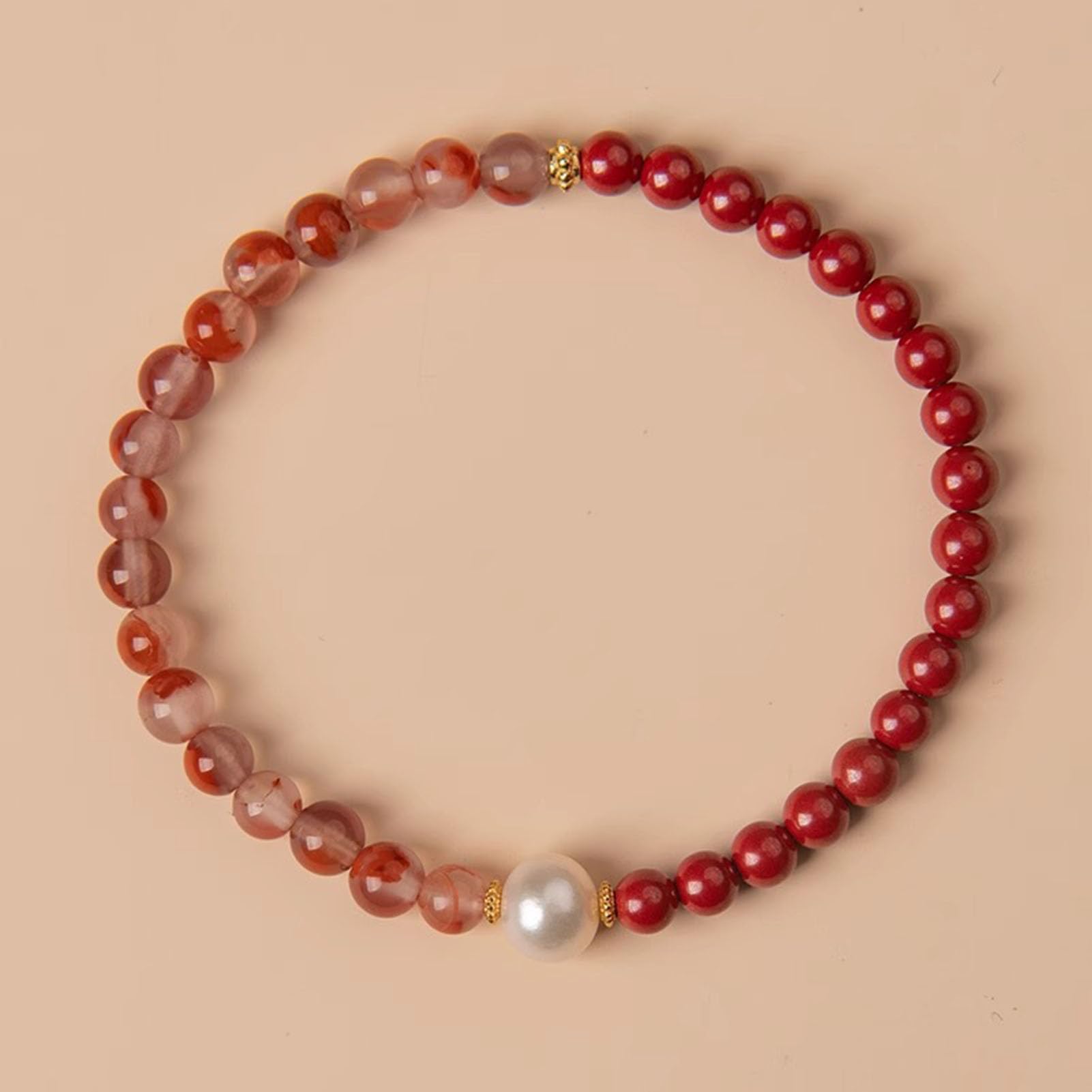 Pulsera Feng Shui, Cristales Naturales de Poder curativo de Chakras, Pulsera de macramé, Cuentas de Piedras de Yoga, meditación, relajación, ansiedad, Brazalete para Mujeres