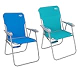 2 Pack Folding Beach Chairs