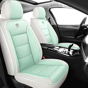 BDK PolyPro Set completo di coprisedili per auto, rosa su nero, sedile anteriore e posteriore, facile da installare, accessori per auto, camion, furgone, SUV