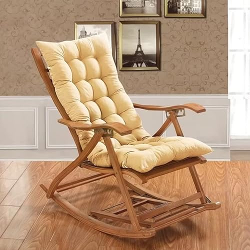 Miniatura 1 de Cojín de asiento suave y antideslizante, cojín de silla mecedora, cojín decorativo grueso para cocina, silla de escritorio, silla de comedor