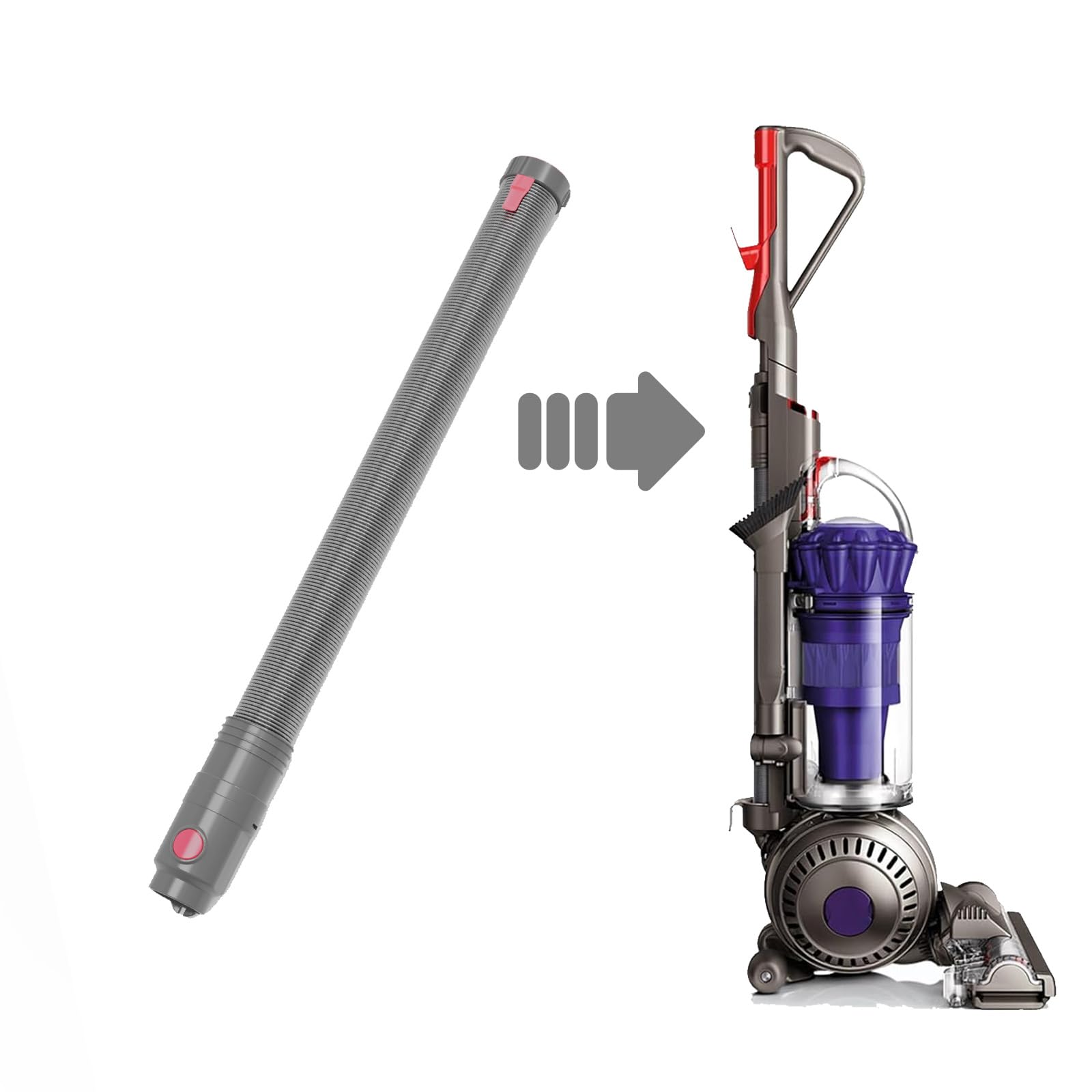 Dyson Hose Replacement - Upgraded for DC41, DC40 & More -7