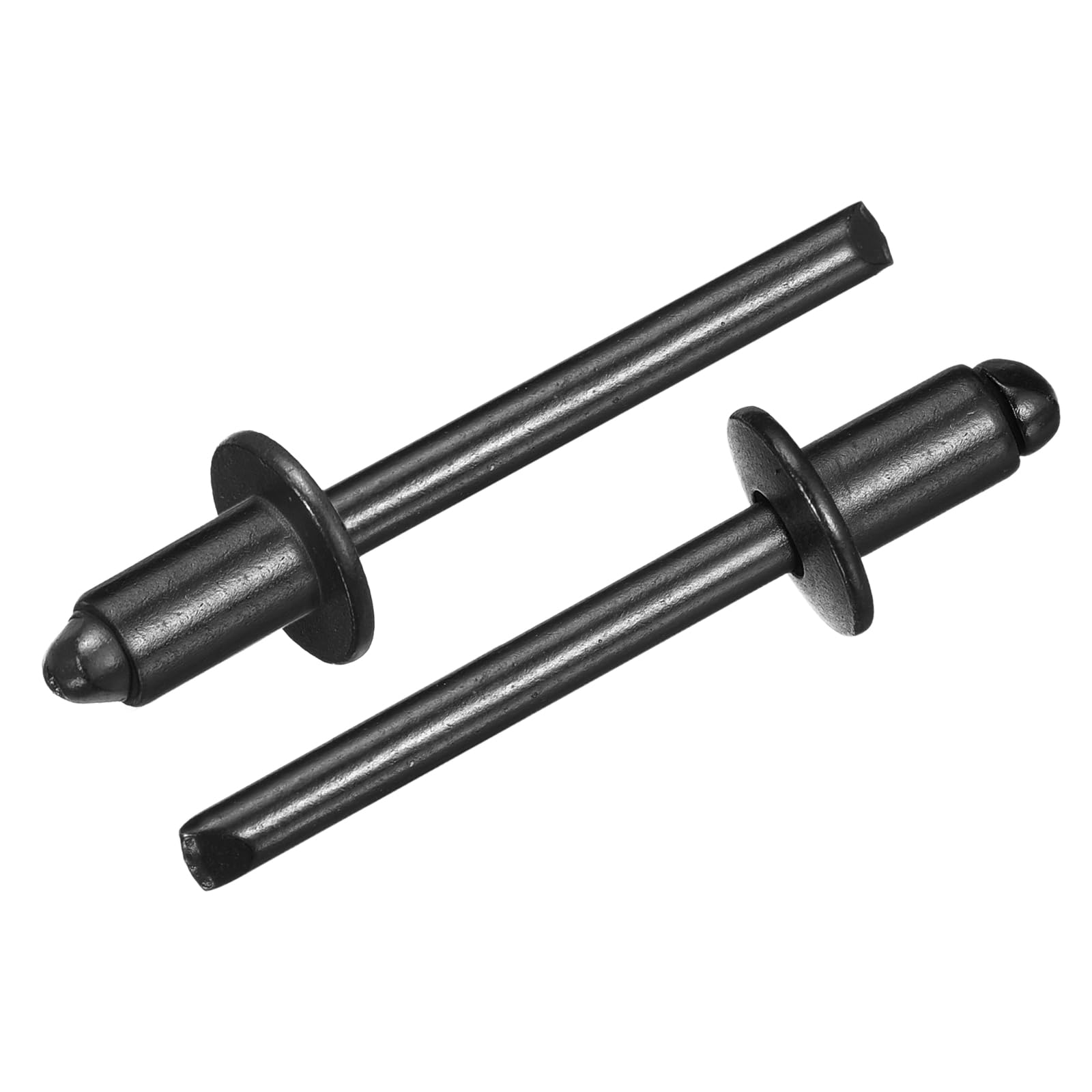 Rivets aveugles en acier zingué noir uxcell pour finitions haut de gamme