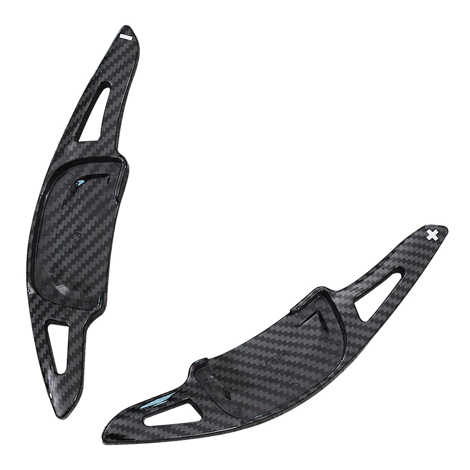 ontto ABS Przedłużenie dźwigni zmiany biegów kierownicy samochodu pasuje do Mazda 3 Axela CX-30 CX50 CX-60 CX-90 MX-30 2020-2024 Paddleshift Cover Extension Attachments Carbon Fiber Black