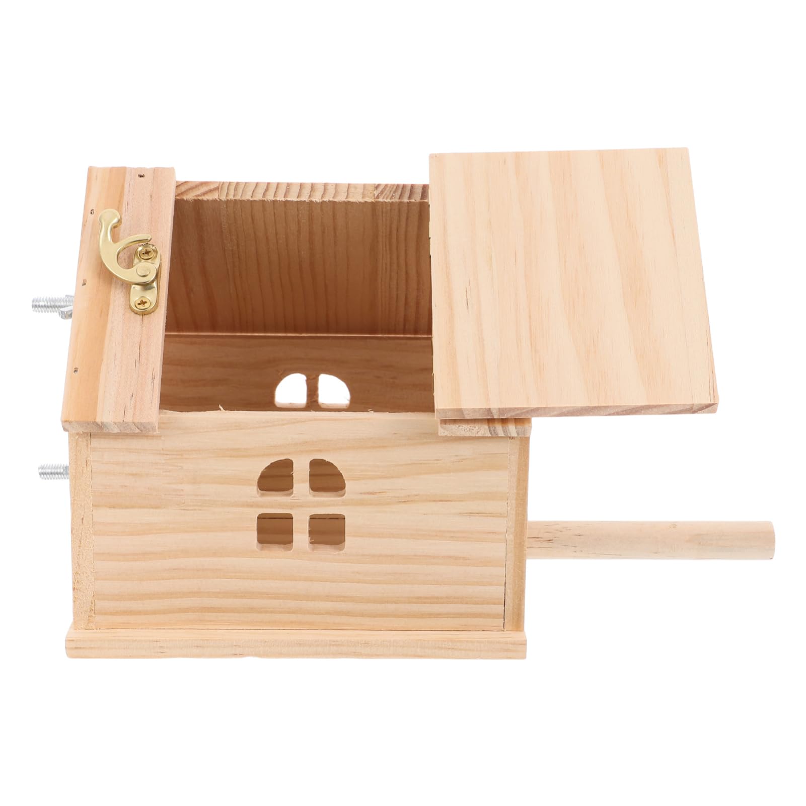 Maison d'élevage d'oiseaux en bois pour installer un nid douillet sur votre balcon