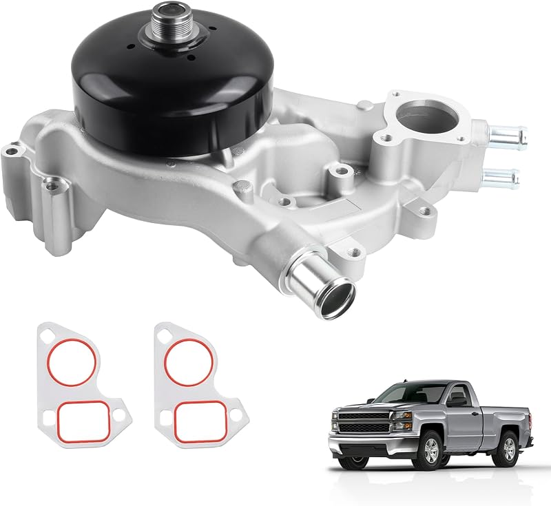 Bomba d’água Ntoauto AW6009 de metal para Silverado, Tahoe, Suburban, Sierra e Yukon – 1 unidade