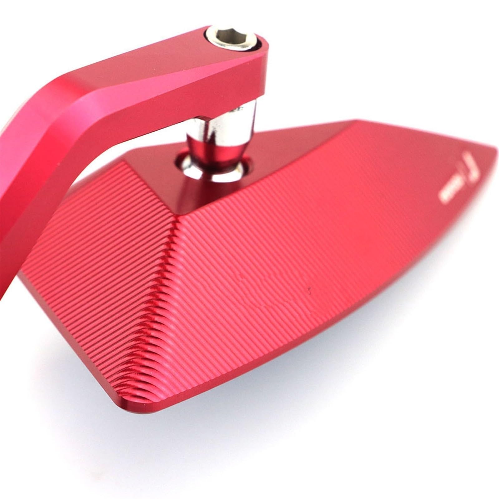 Universale Alluminio CNC Motociclo 22 Millimetri Manubrio Bar End Side Vista Posteriore Specchi Per Ka.was.aki Per Ya.ma.ha Accessori Specchietti Manubrio(Silver)