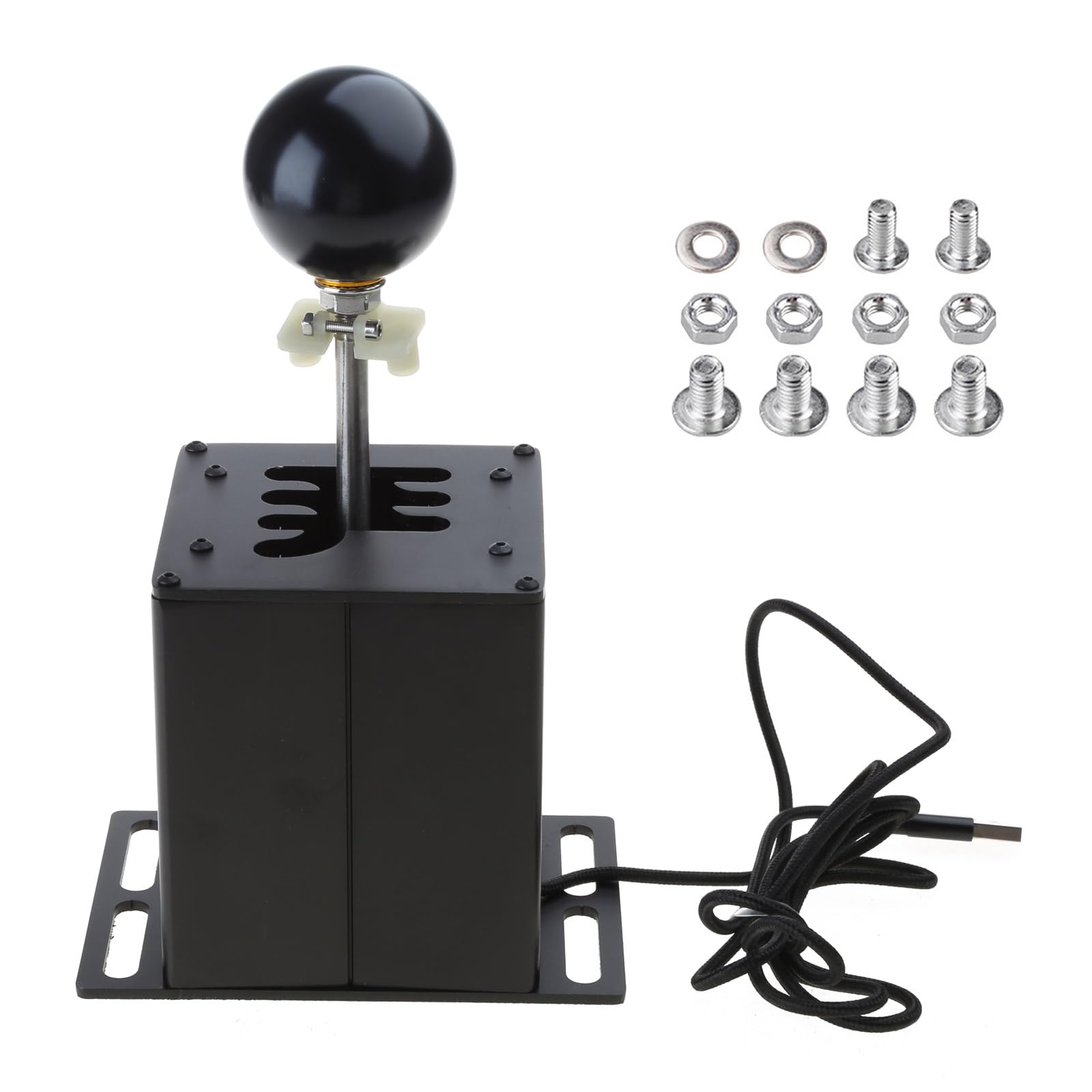 Jeux de course professionnels H Gear Shifter 6 + R / 7 + R USB Simulator Shifter en alliage métallique léger pour G27 G29 T300 Racing Simulator
