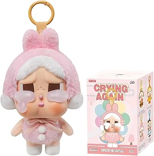POP MART Crybaby Crying Again Series-Vinyl Face Plush de Acción Popular Figura Coleccionable y Adorable Juguete Artístico ...