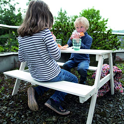 Table et Bancs Picnic for 4 Outdoor roba résistant intempéries 89x85 - 9